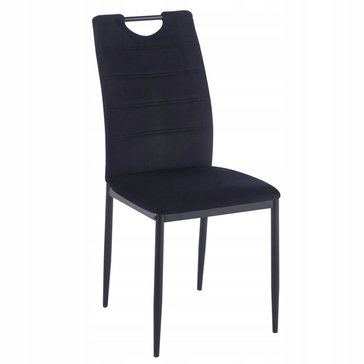 Krzesło K13-FX velvet czarne Riviera 100