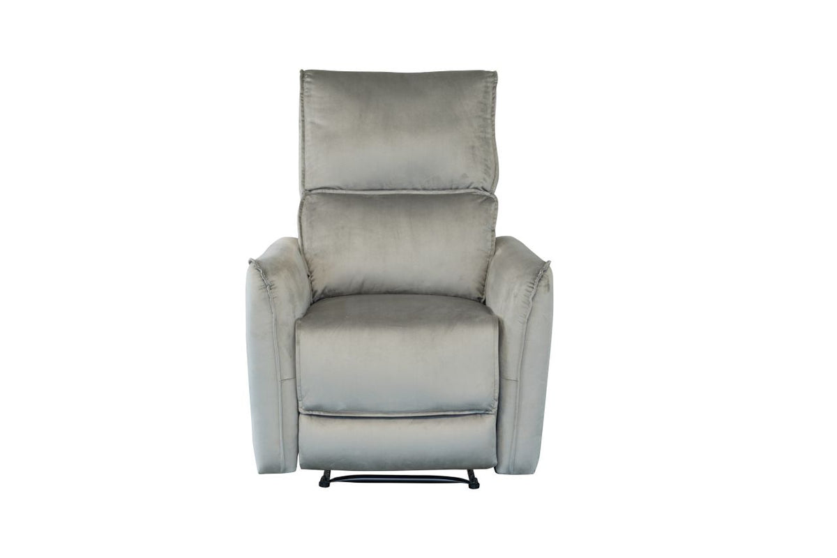 Fotel wypoczynkowy FR9-FX velvet szary