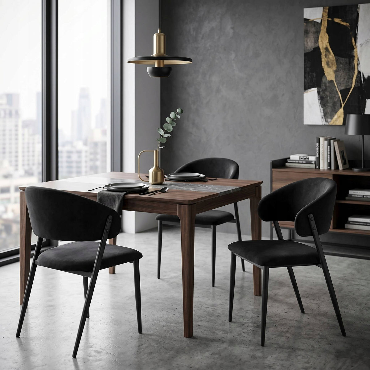 K48-FX CZARNE VELVET RIVIERA 100