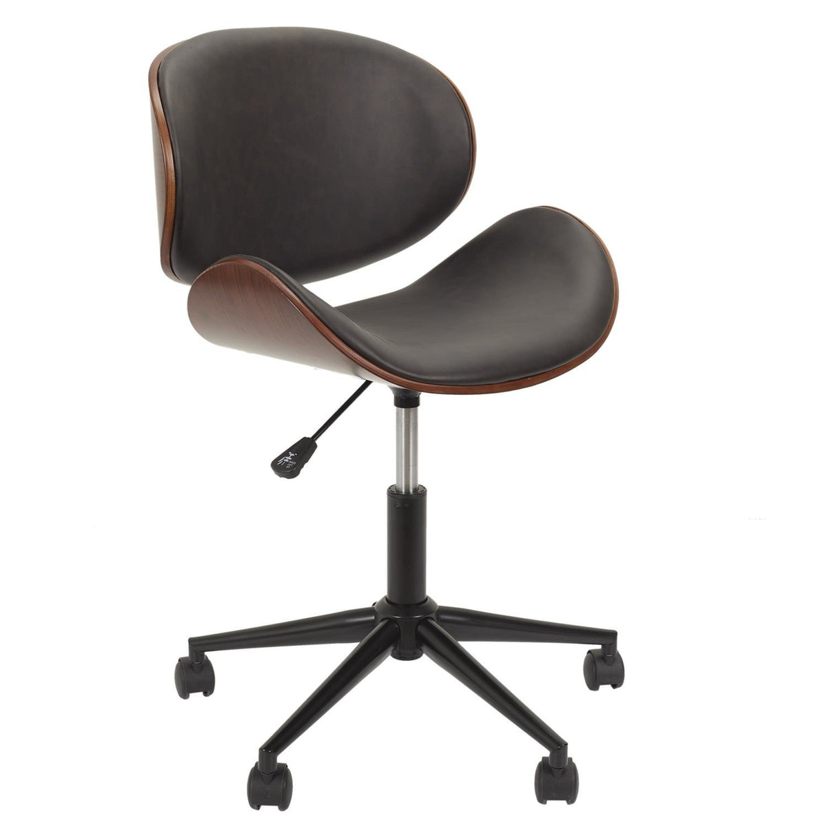 FOTEL BIUROWY Reno OBROTOWY czarny ERGONOMICZNY