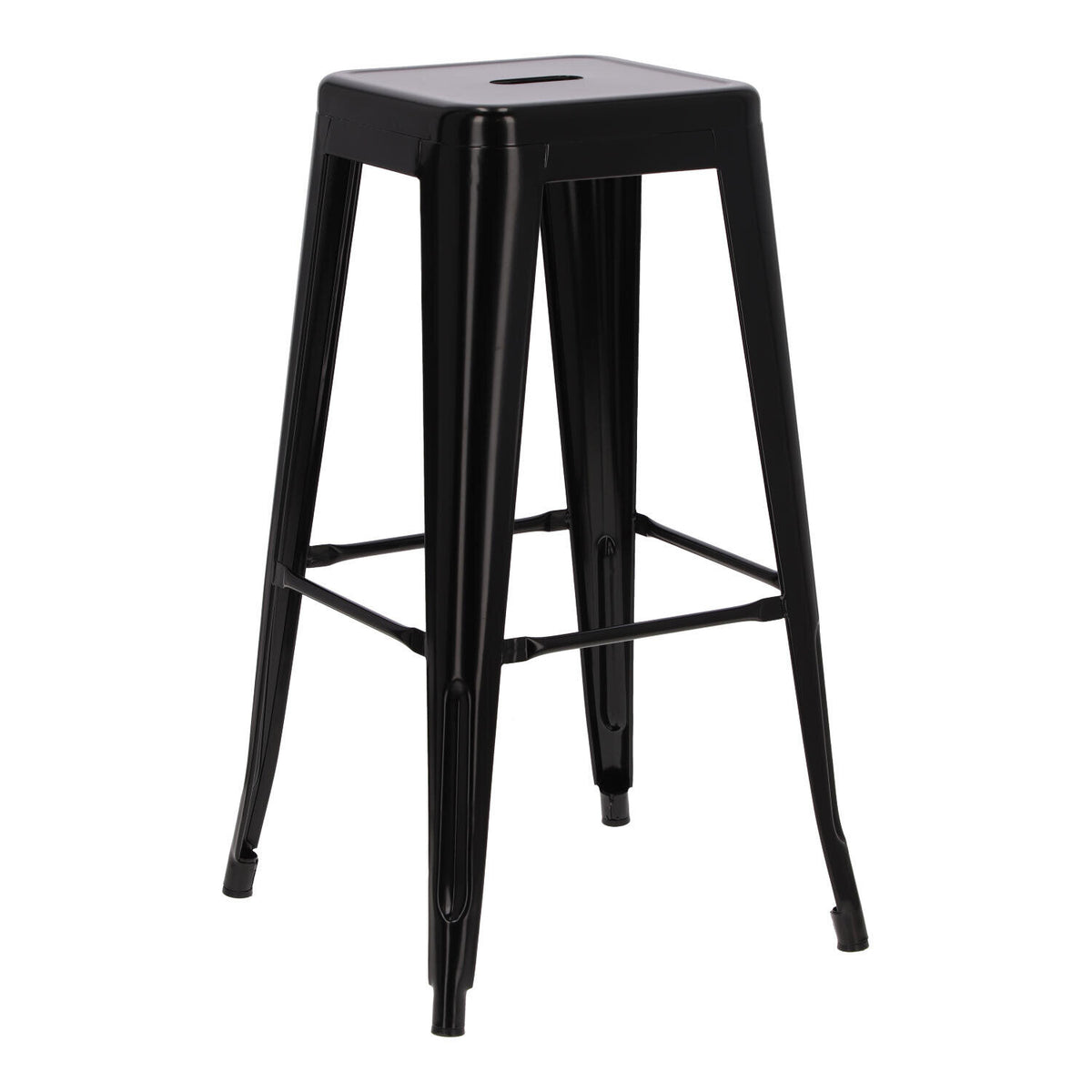 STOŁEK BAROWY Hoker Paris 75cm ins. Tolix METALOWY