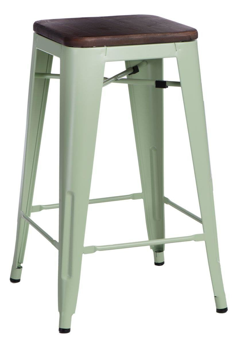 Stołek barowy Hoker Paris Wood 65cm sosna orzech