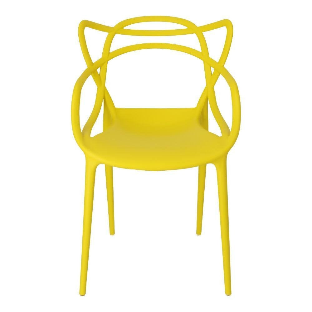 KRZESŁO Z TWORZYWA Lexi ŻÓŁTE insp. Master chair do jadalni
