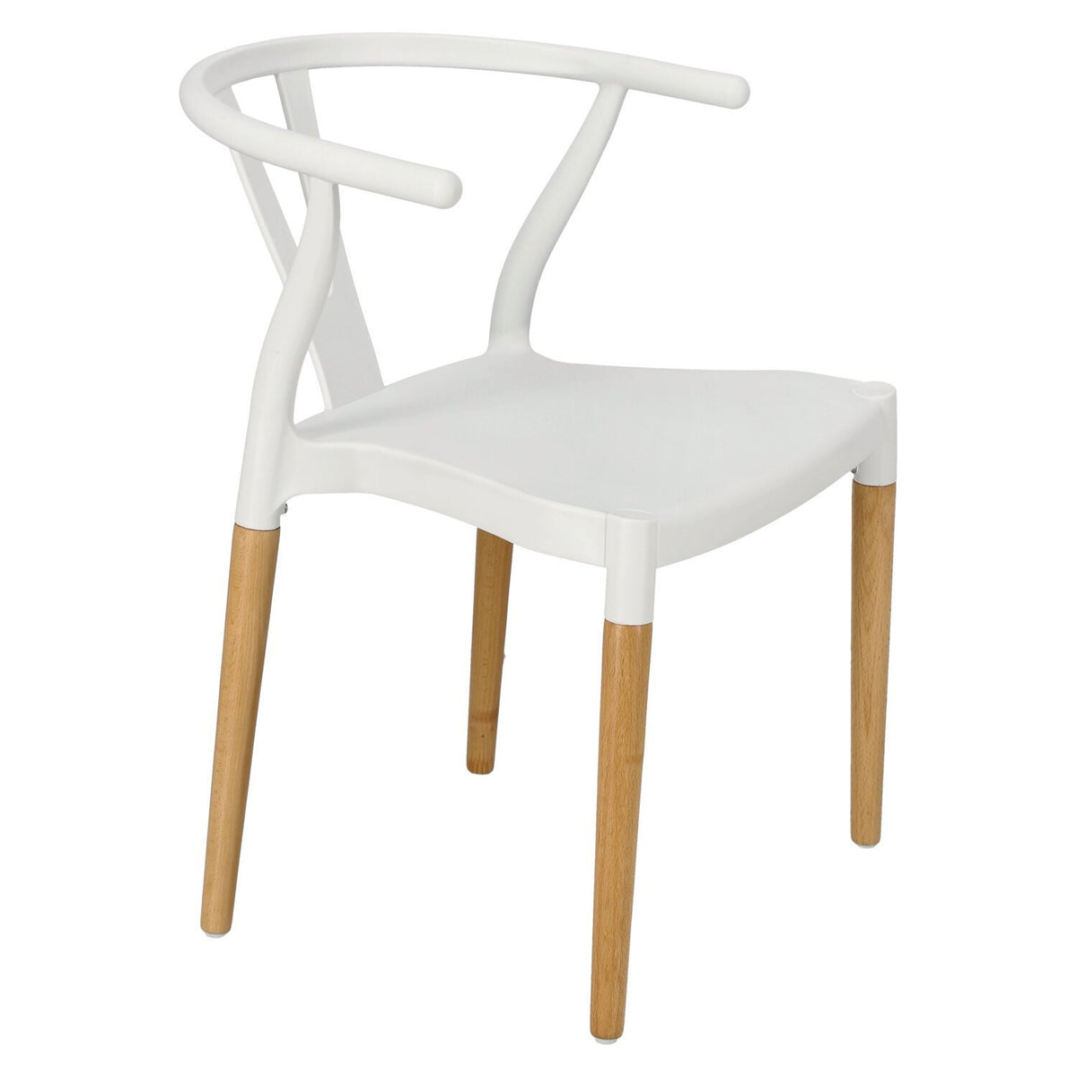 Krzesło Wicker Simplet ins. WISHBONE | BIAŁE