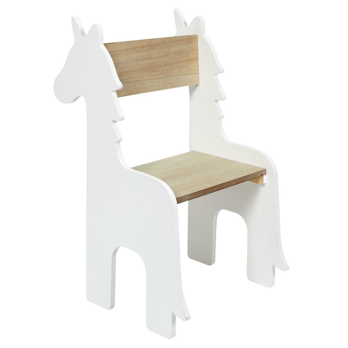 KRZESŁO DZIECIĘCE Unicorn BIAŁE Jednorożec niskie