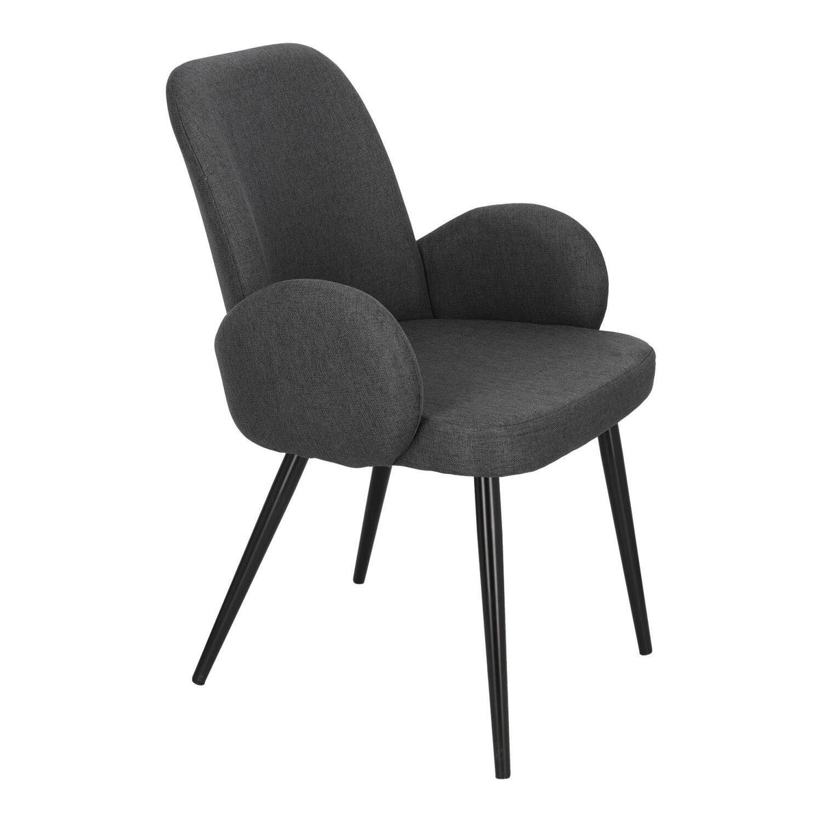 NOWOCZESNE KRZESŁO Labby szare ciemne ergonomiczne